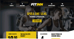 Desktop Screenshot of fitinn.sk