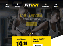 Tablet Screenshot of fitinn.sk